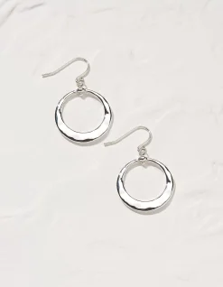Disc Drop Earrings