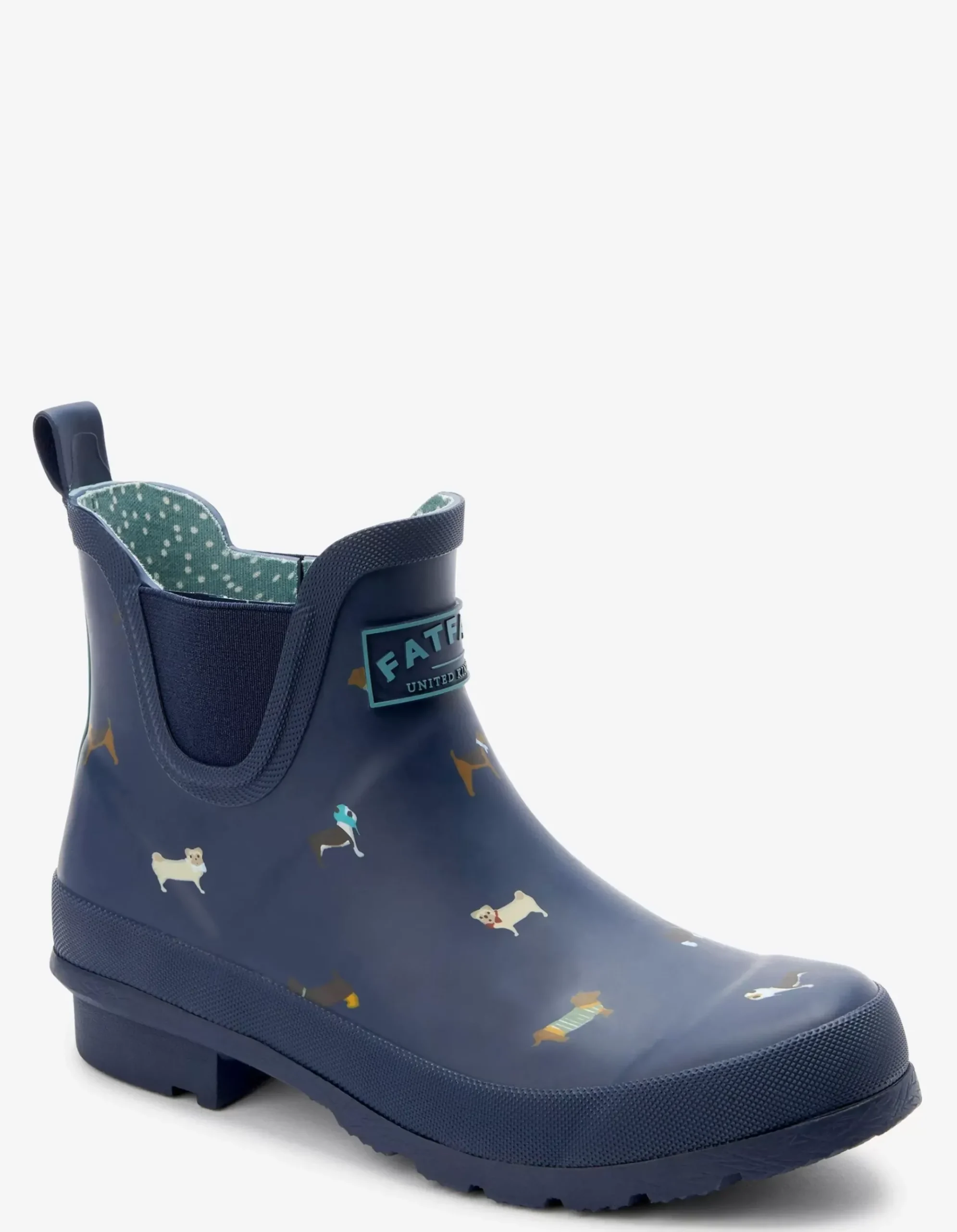 Dog Print Ankle Wellies