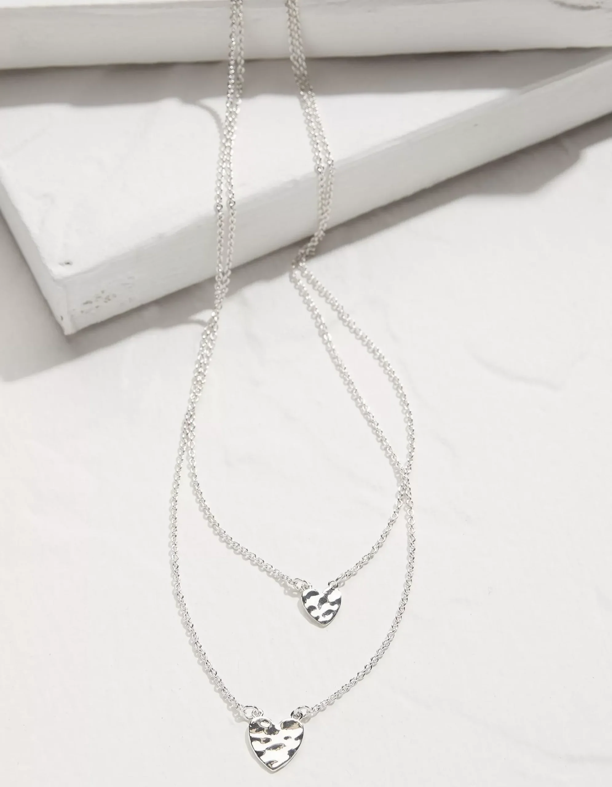 Double Heart Necklace
