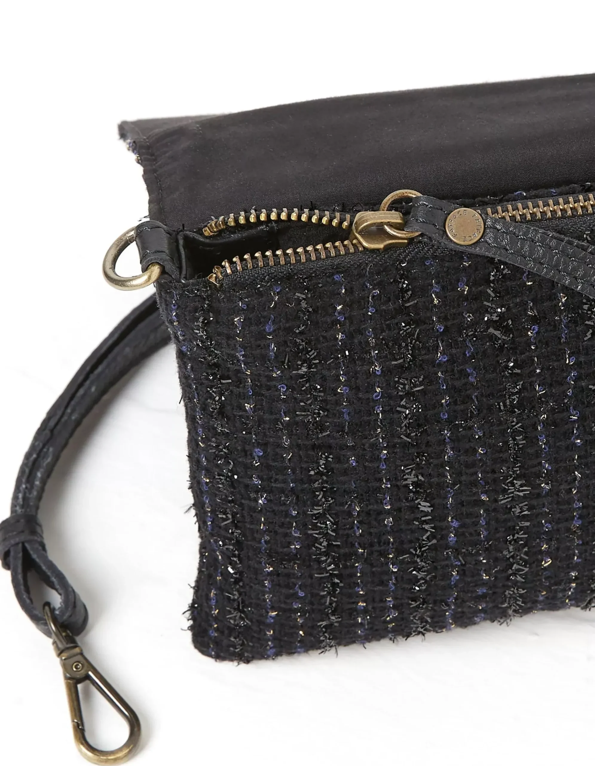 Elena Boucle Crossbody Bag