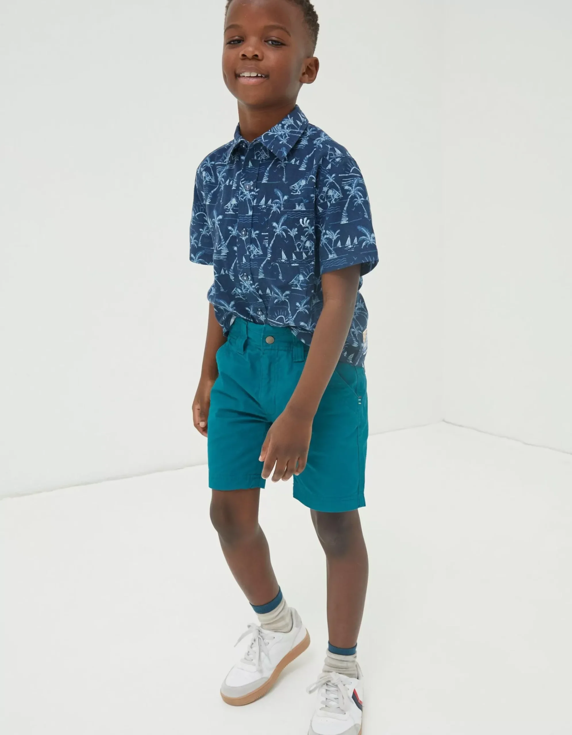 Elias Flat Front Shorts
