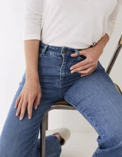 Elise Wide Leg Comfort Stretch Jeans