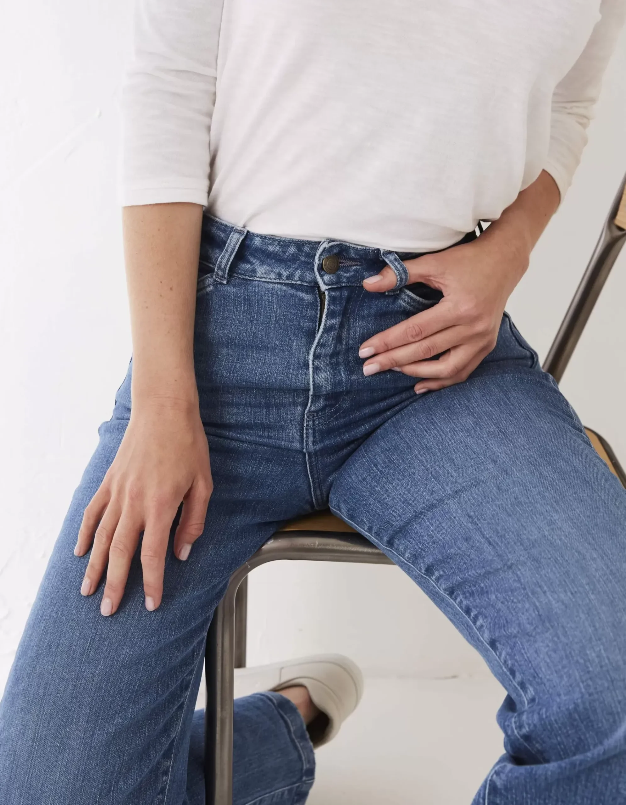 Elise Wide Leg Comfort Stretch Jeans