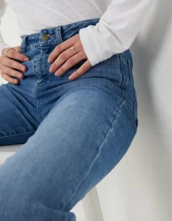 Elise Wide Leg Comfort Stretch Jeans