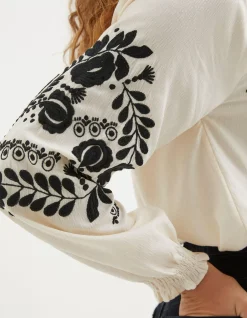 Ellen Embroidered Blouse