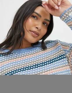 Elsewhere Stitch Stripe Jumper