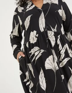 Elsie Twilight Leaves Dress