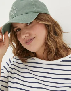 Embroidered Sun Cap