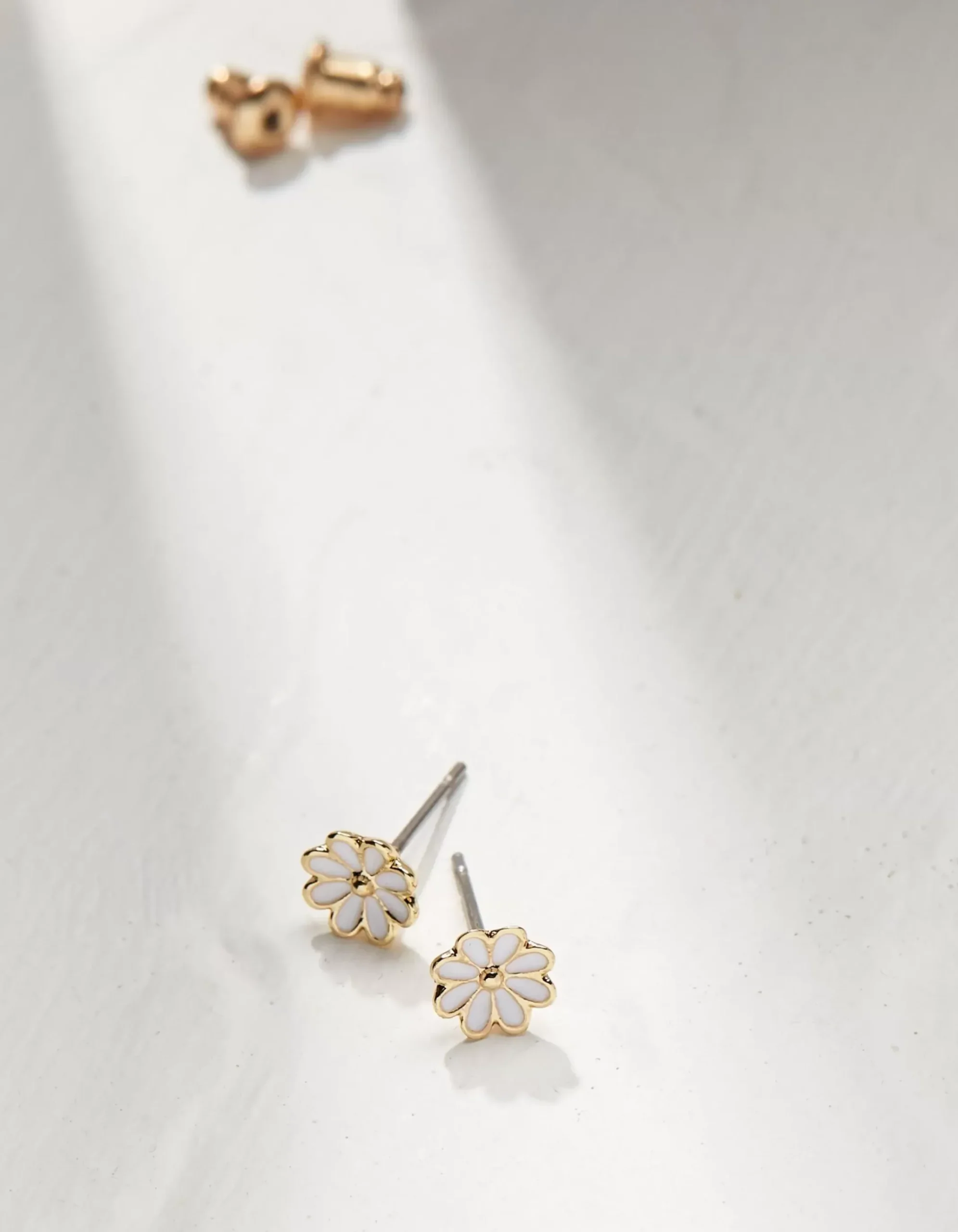 Enamel Daisy Studs