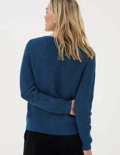 Estelle V Neck Sparkle Jumper