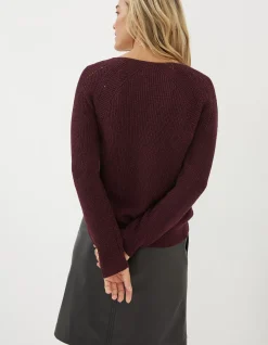 Estelle V Neck Sparkle Jumper