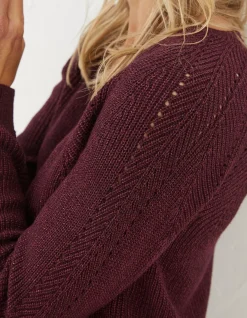 Estelle V Neck Sparkle Jumper