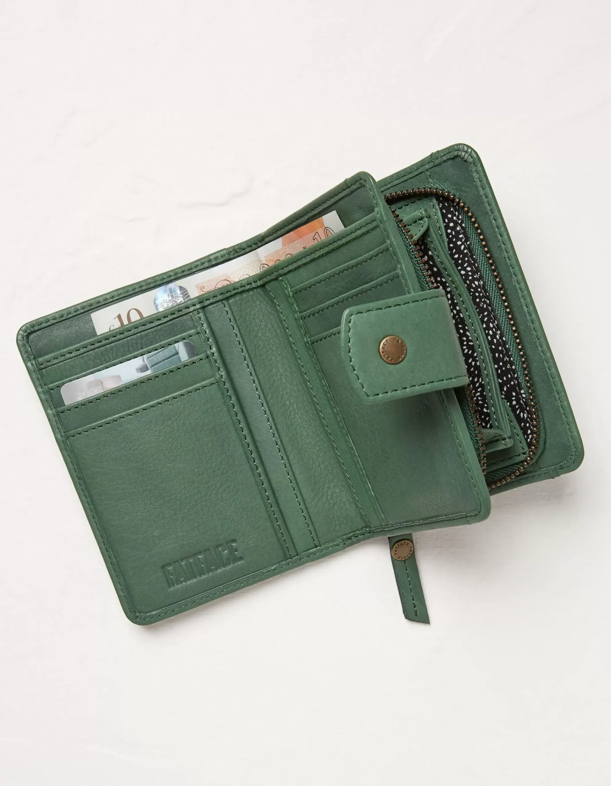 Etta Leather Zip Purse