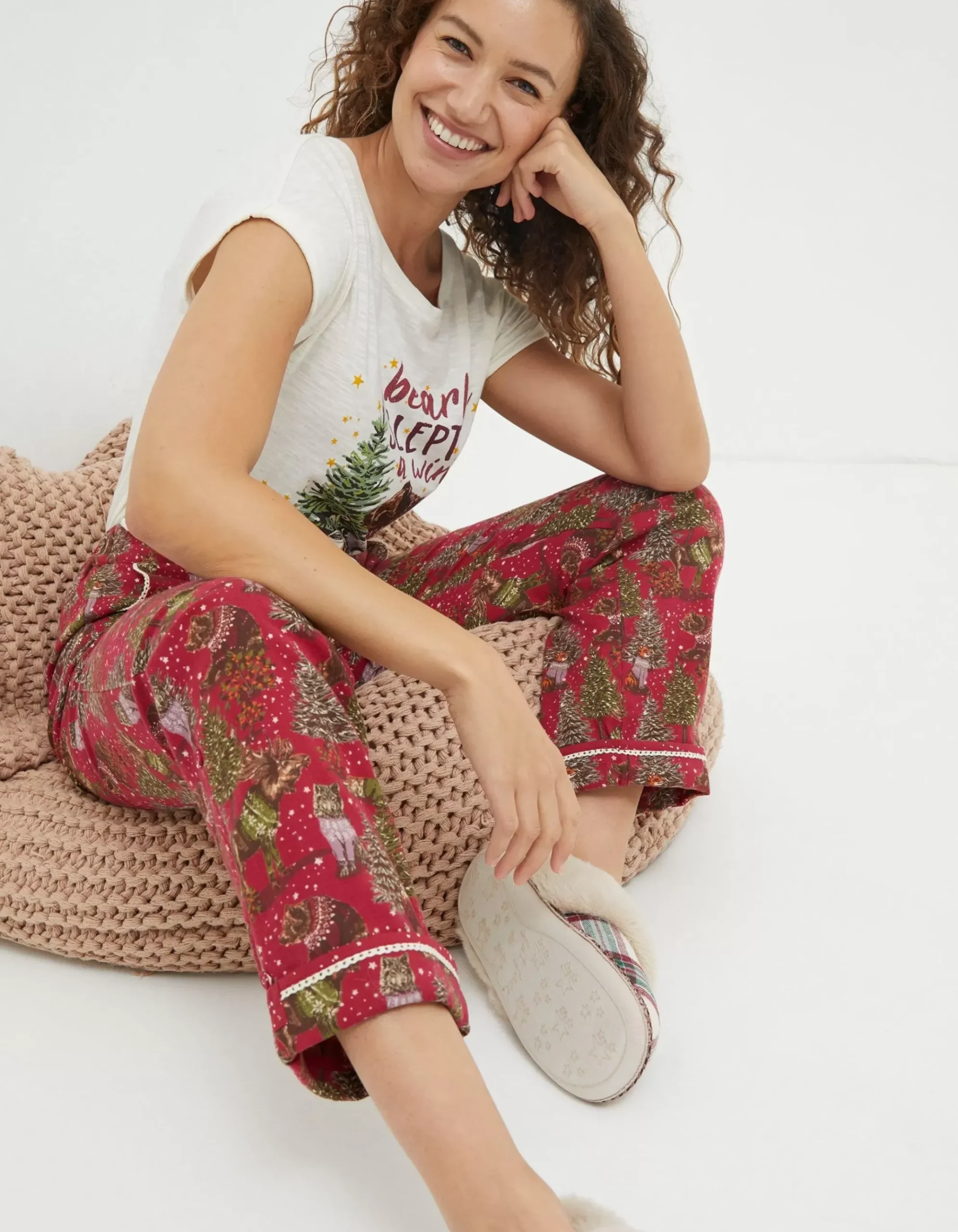 Eva Bobbi Bear Pyjama Bottoms