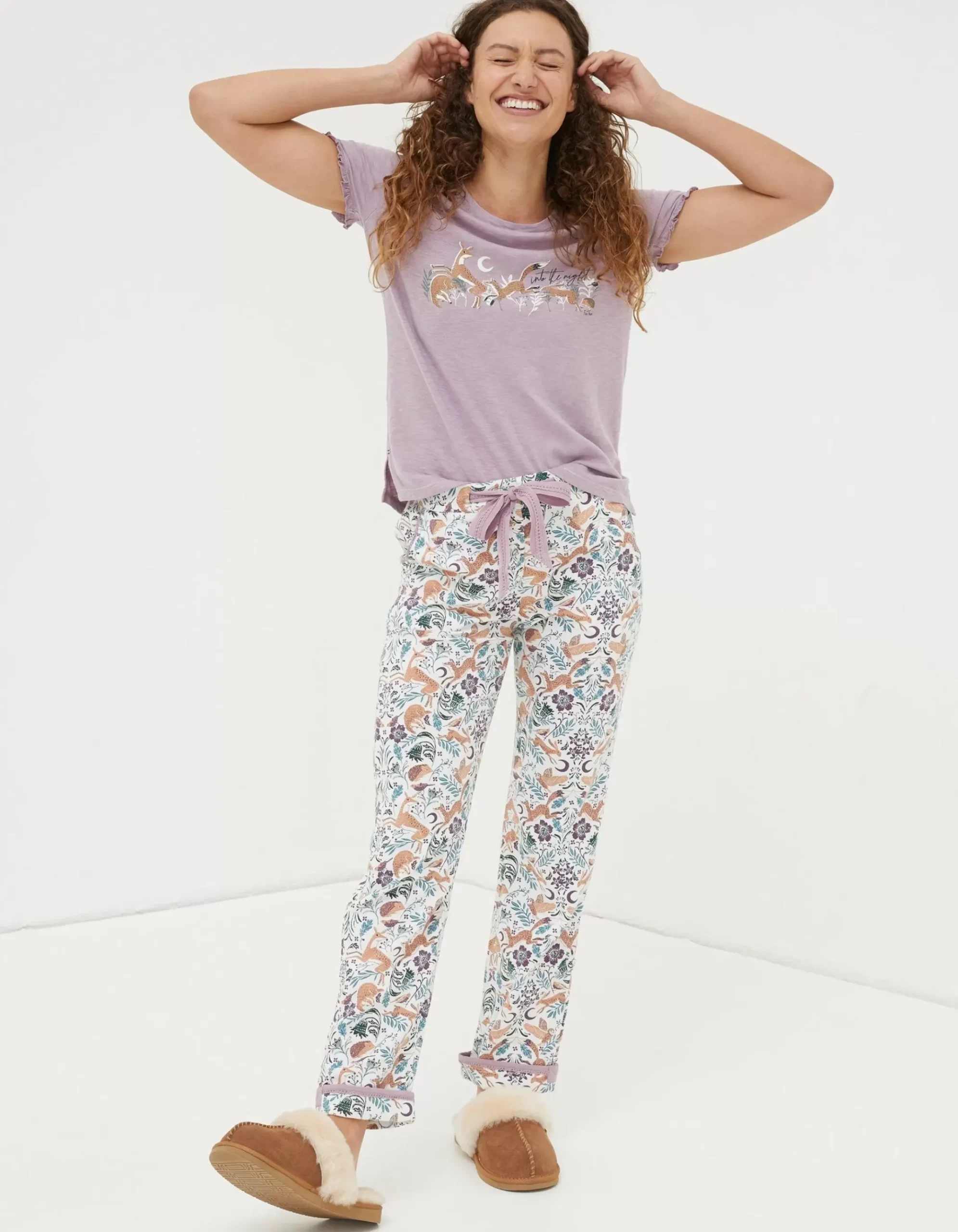 Eva Lino Animals Pyjama Bottoms