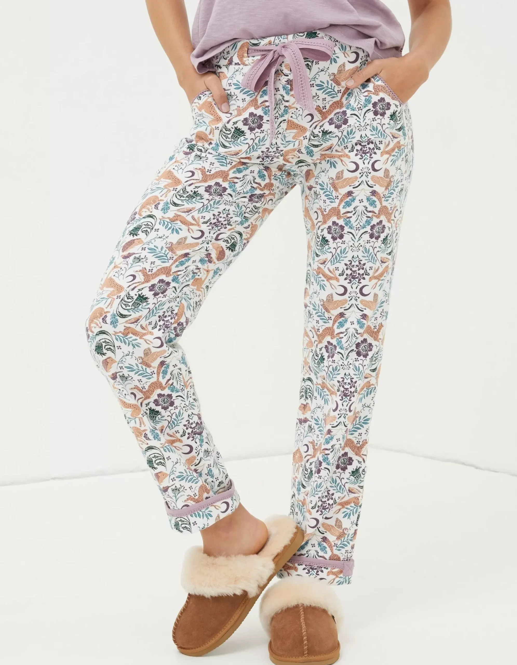 Eva Lino Animals Pyjama Bottoms