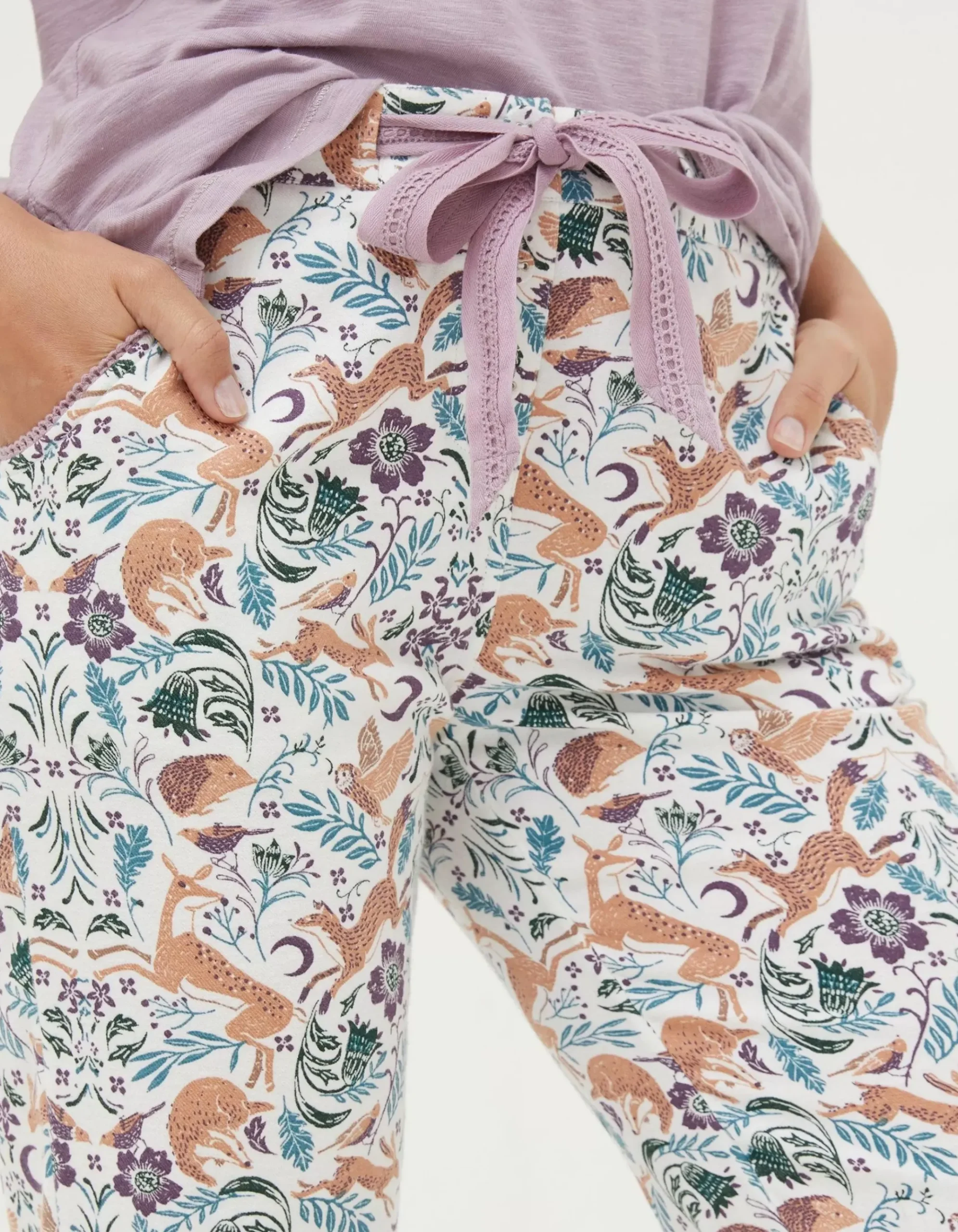 Eva Lino Animals Pyjama Bottoms