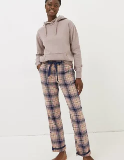 Eva Wildscapes Check Pyjama Bottoms