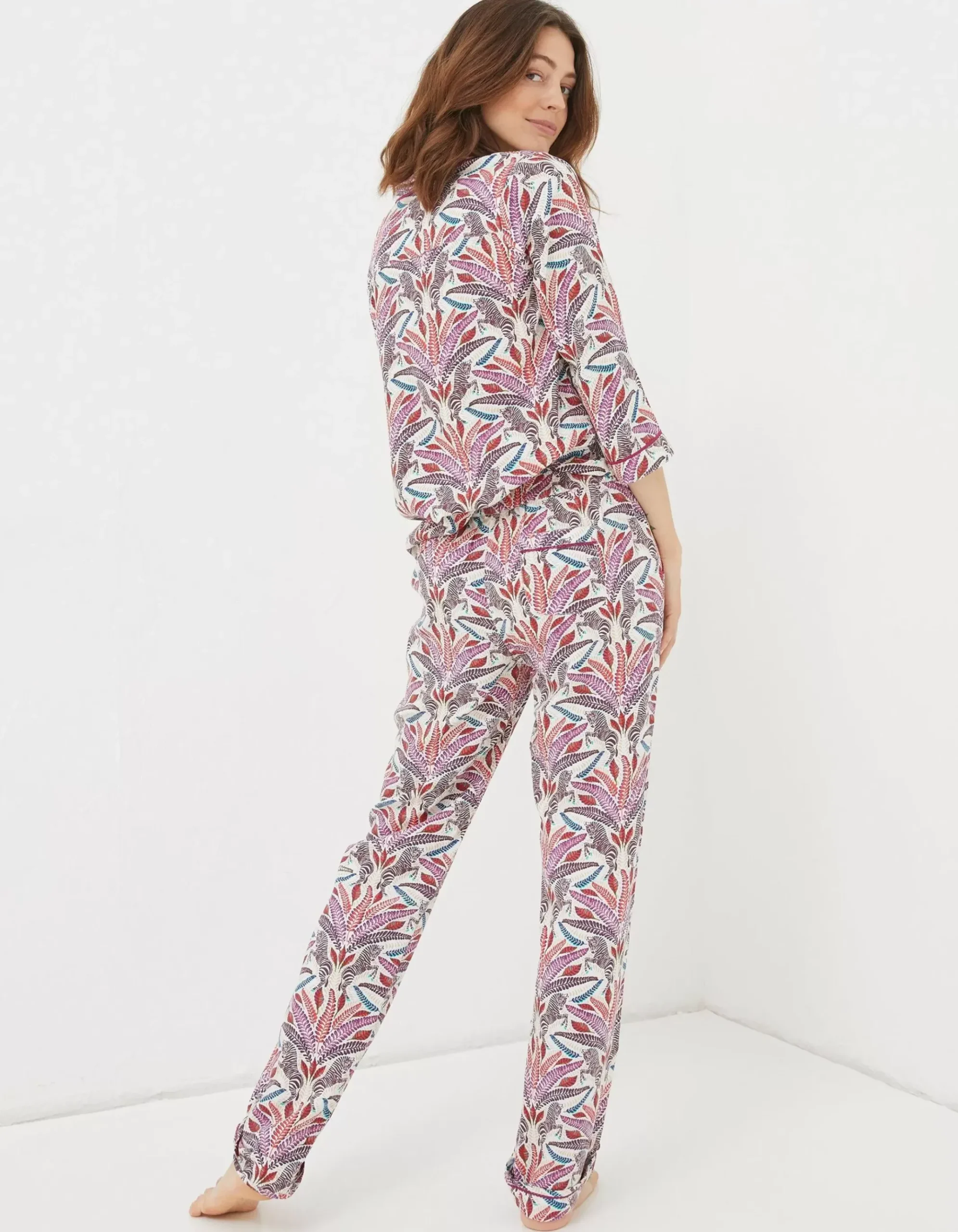 Eva Zebra Pyjama Bottoms