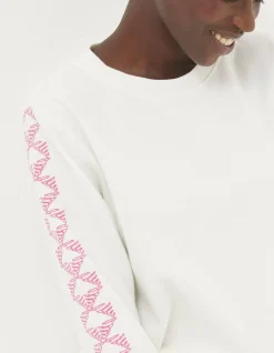 Eve Embroidered Sleeve Top