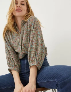 Evelyn Craft Floral Blouse