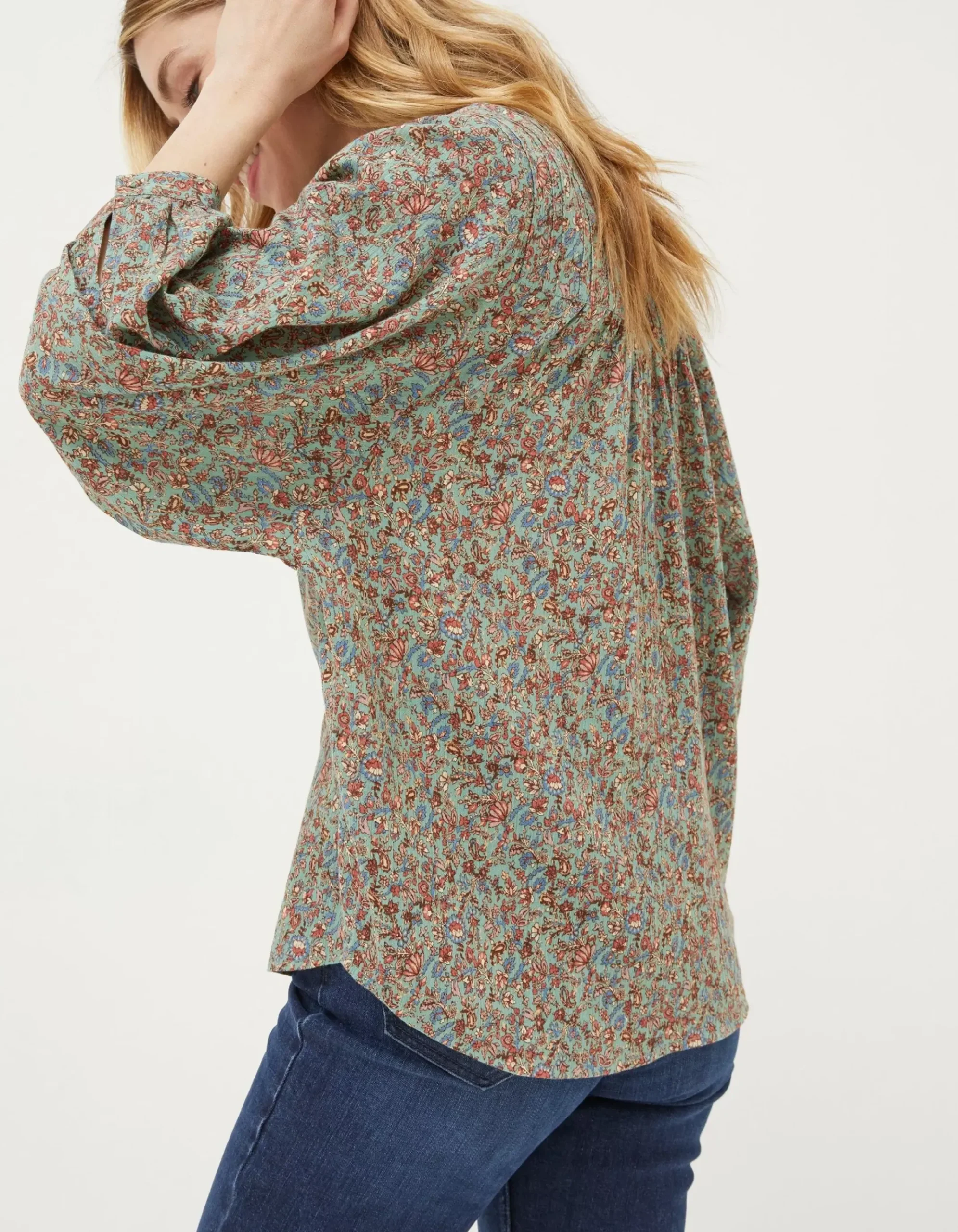 Evelyn Craft Floral Blouse