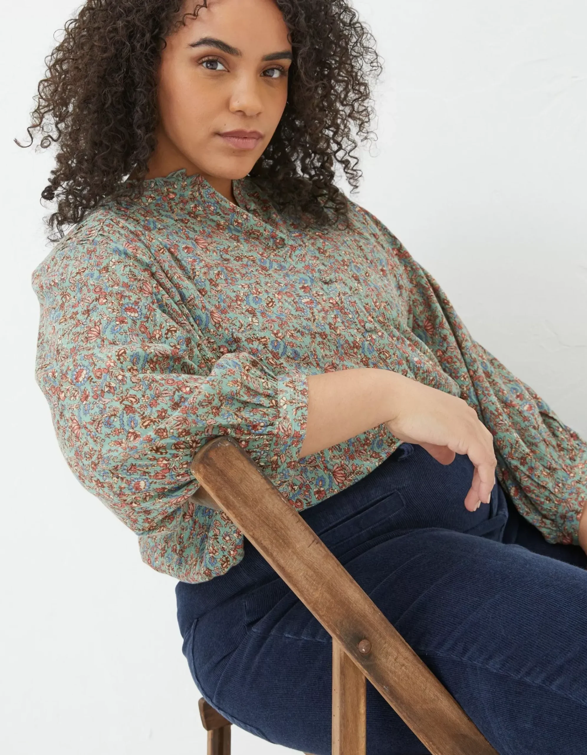 Evelyn Craft Floral Blouse