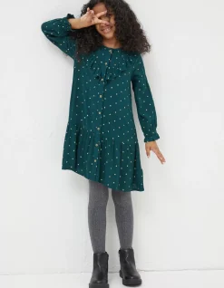 Evie Foil Star Dress