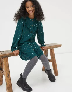 Evie Foil Star Dress