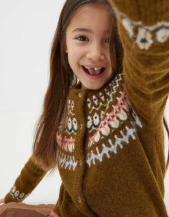 Fairisle Detail Cardigan