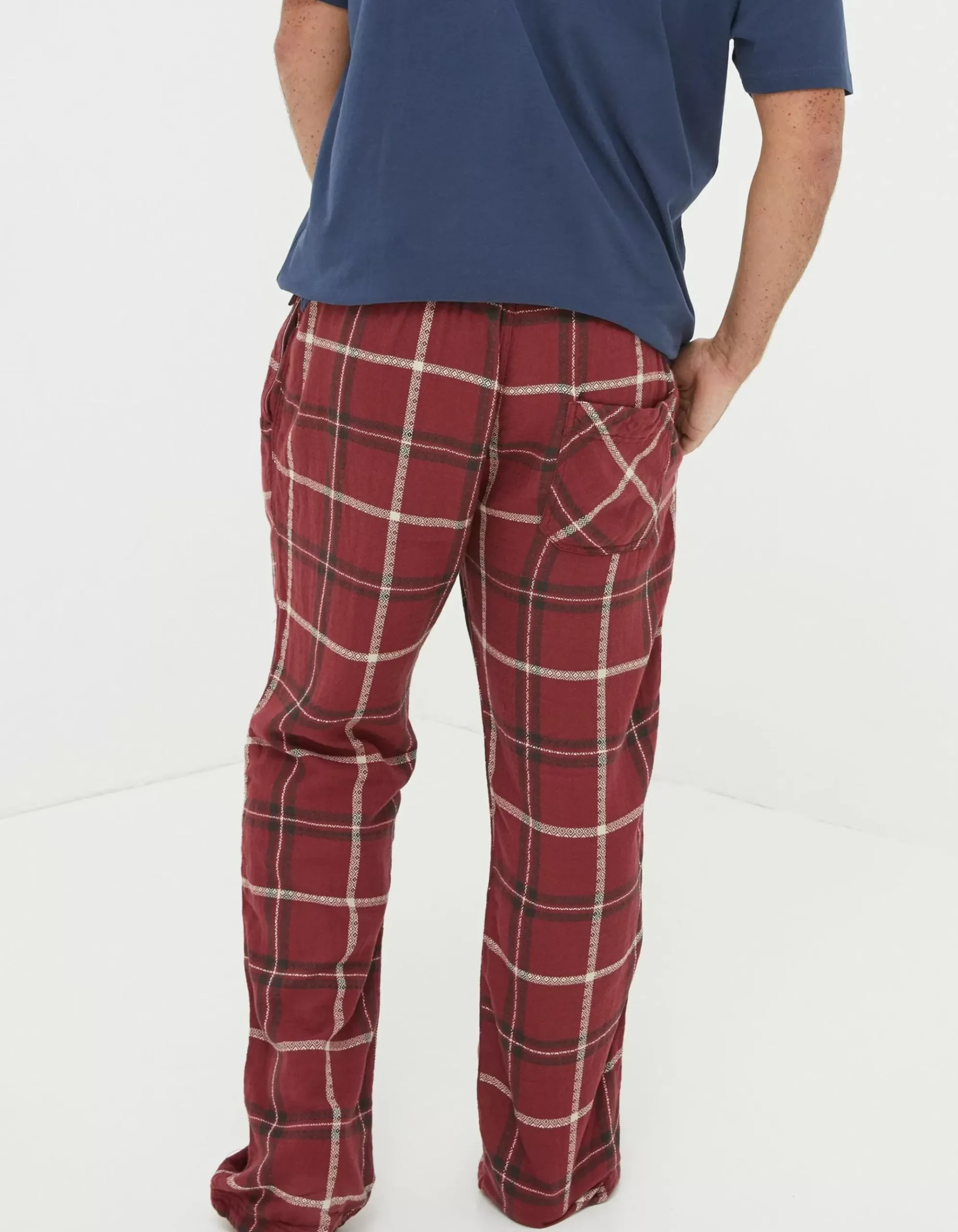 Falmouth Jacquard Pyjama Bottoms