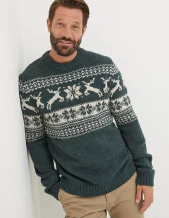 Family Reindeer Christmas Jumper