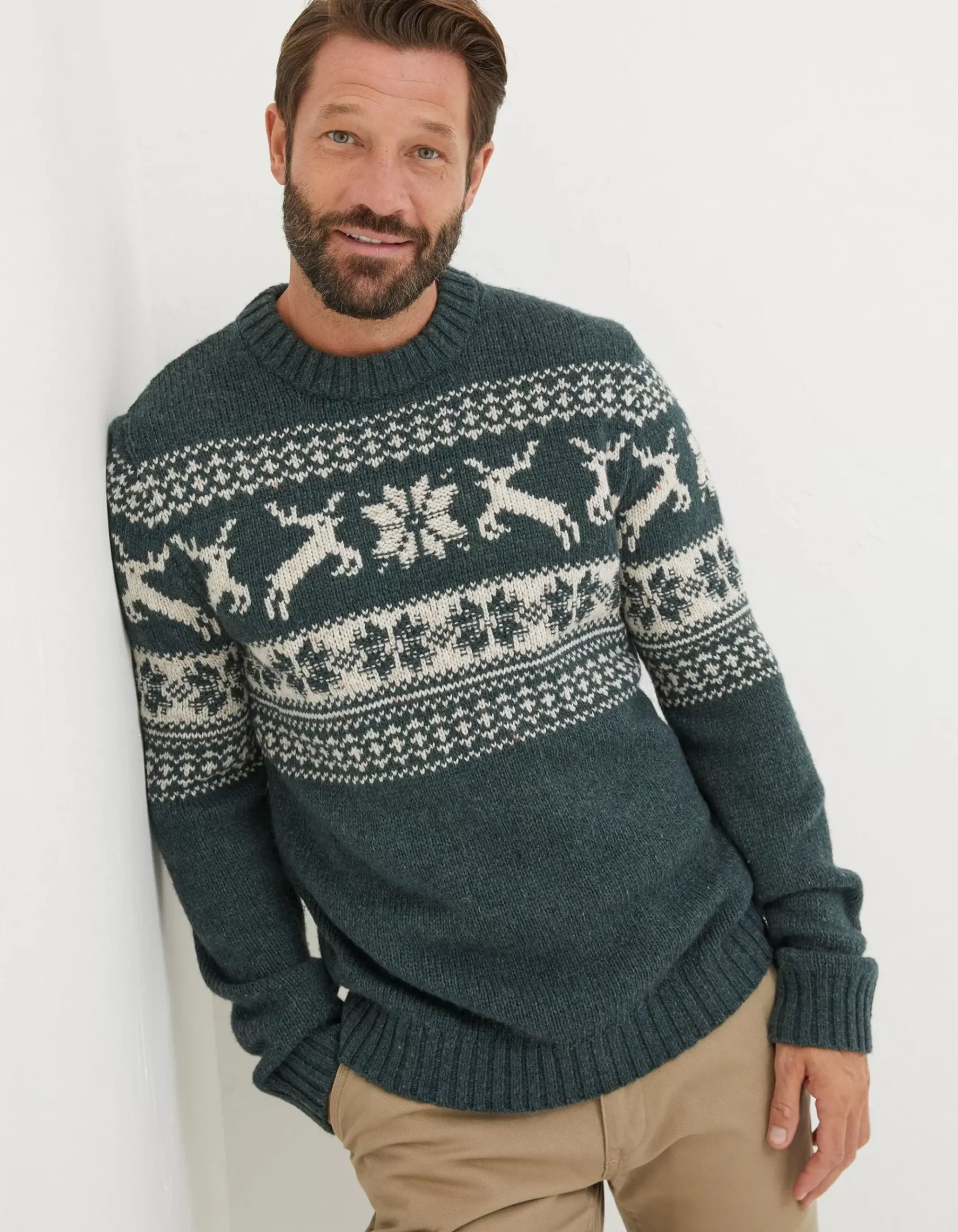 Family Reindeer Christmas Jumper