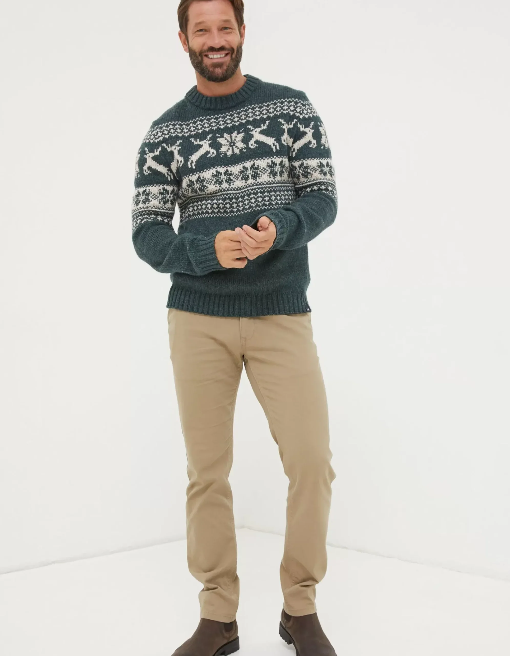 Family Reindeer Christmas Jumper
