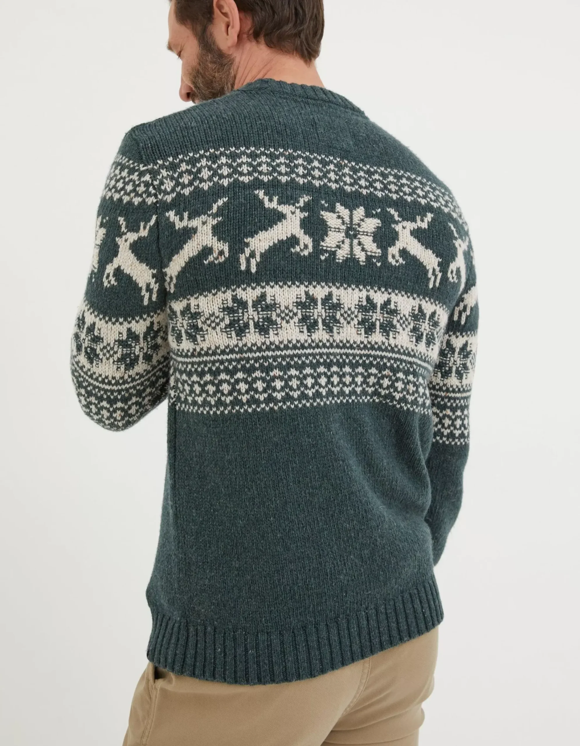 Family Reindeer Christmas Jumper