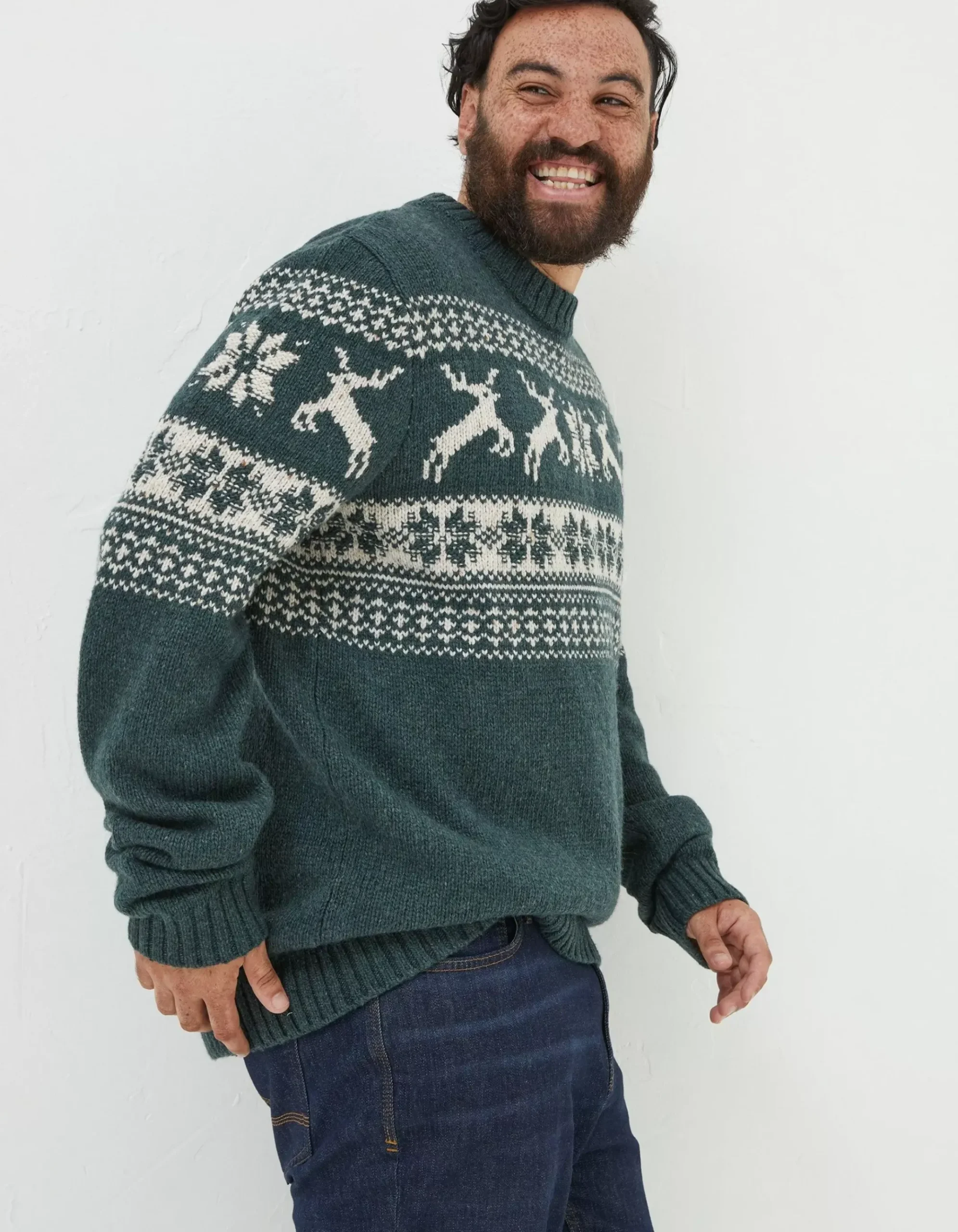 Family Reindeer Christmas Jumper