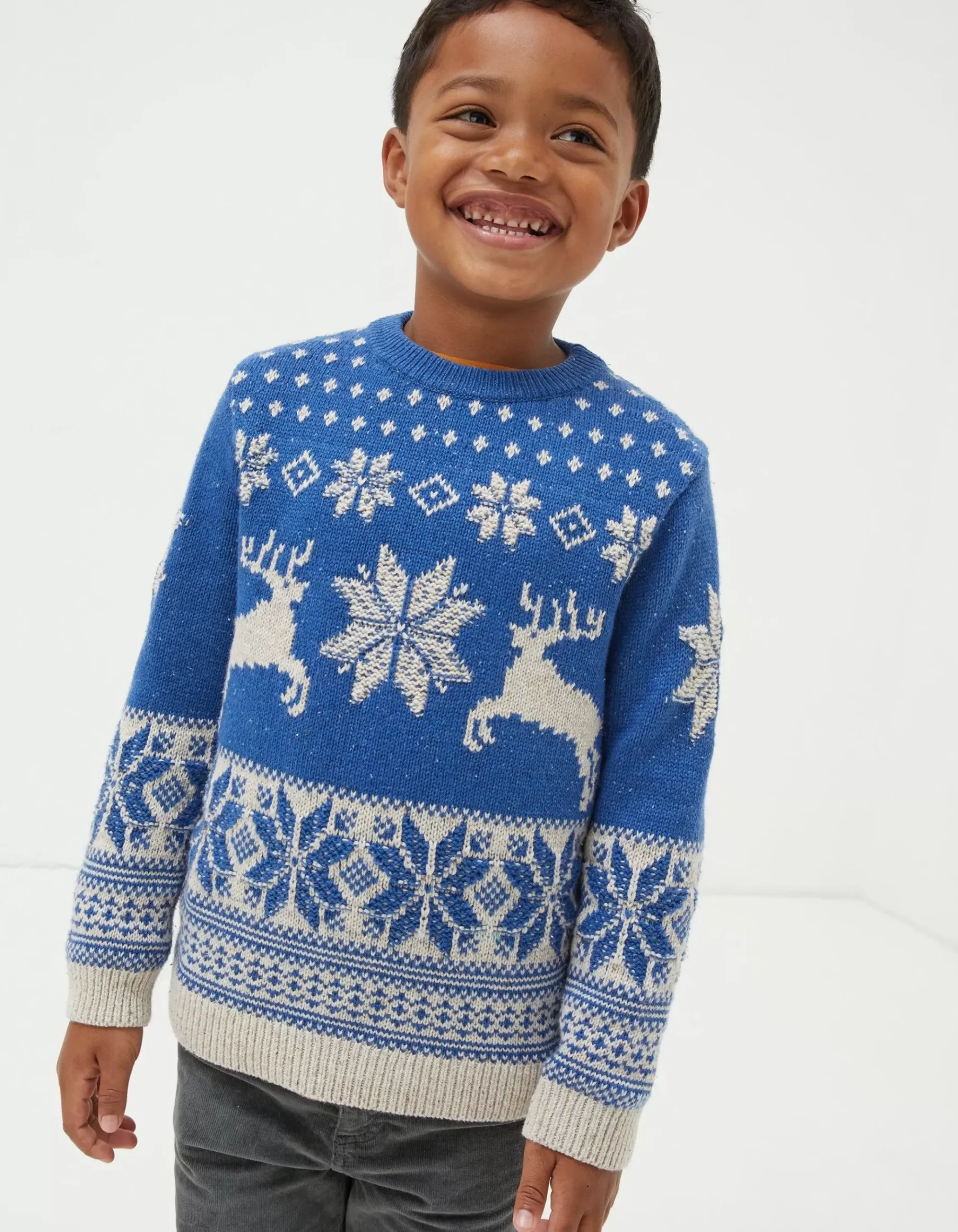 Family Reindeer Christmas Jumper