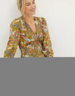 Farah Prairie Paisley Dress