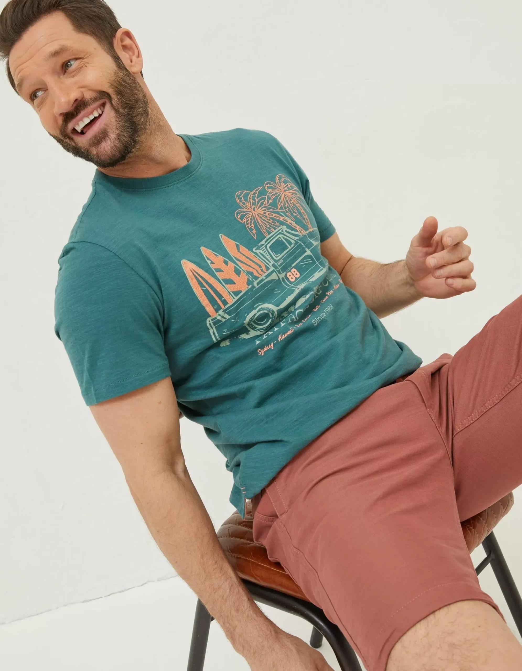 Fatface Surf Club T-Shirt