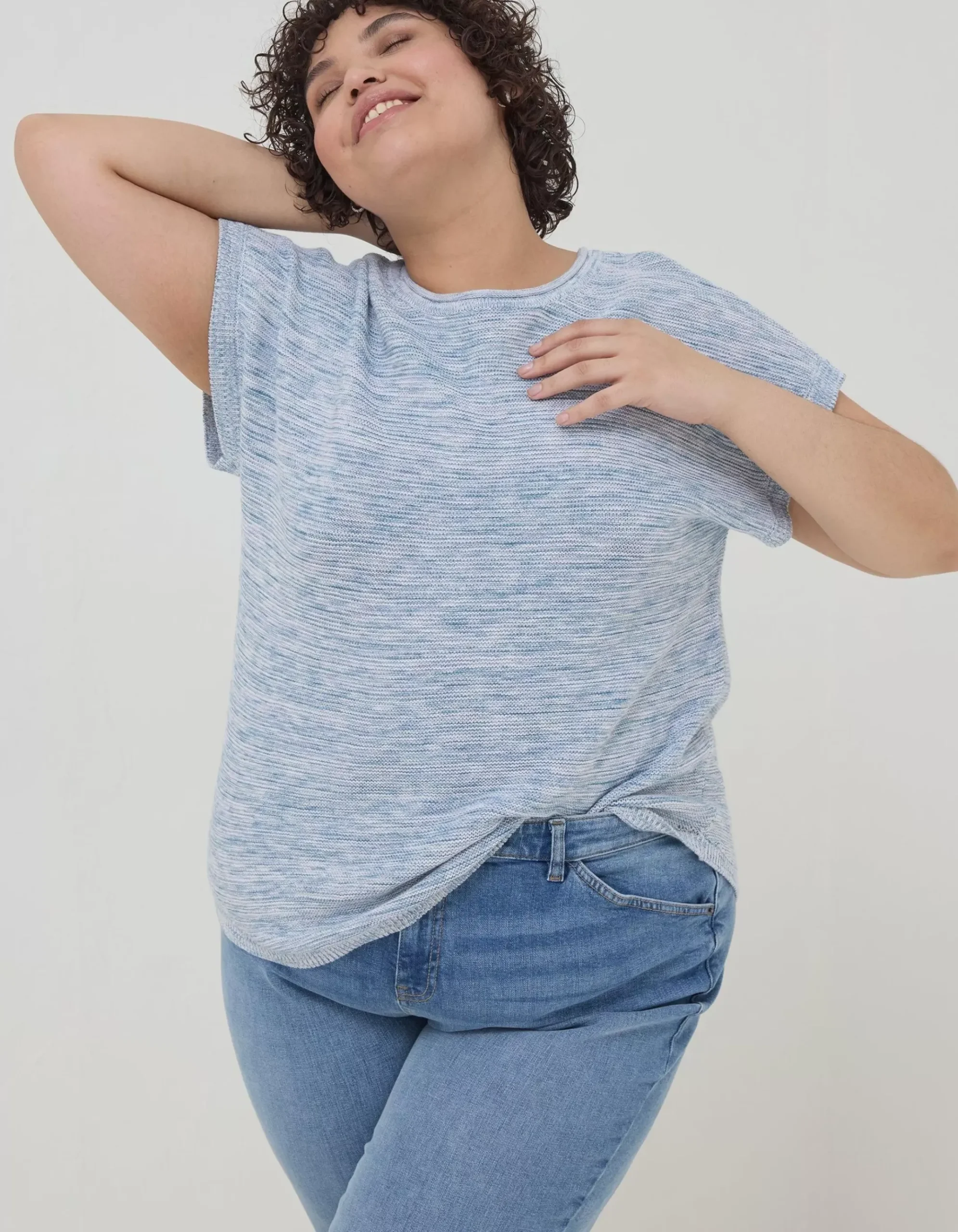 Faye Button Back Top