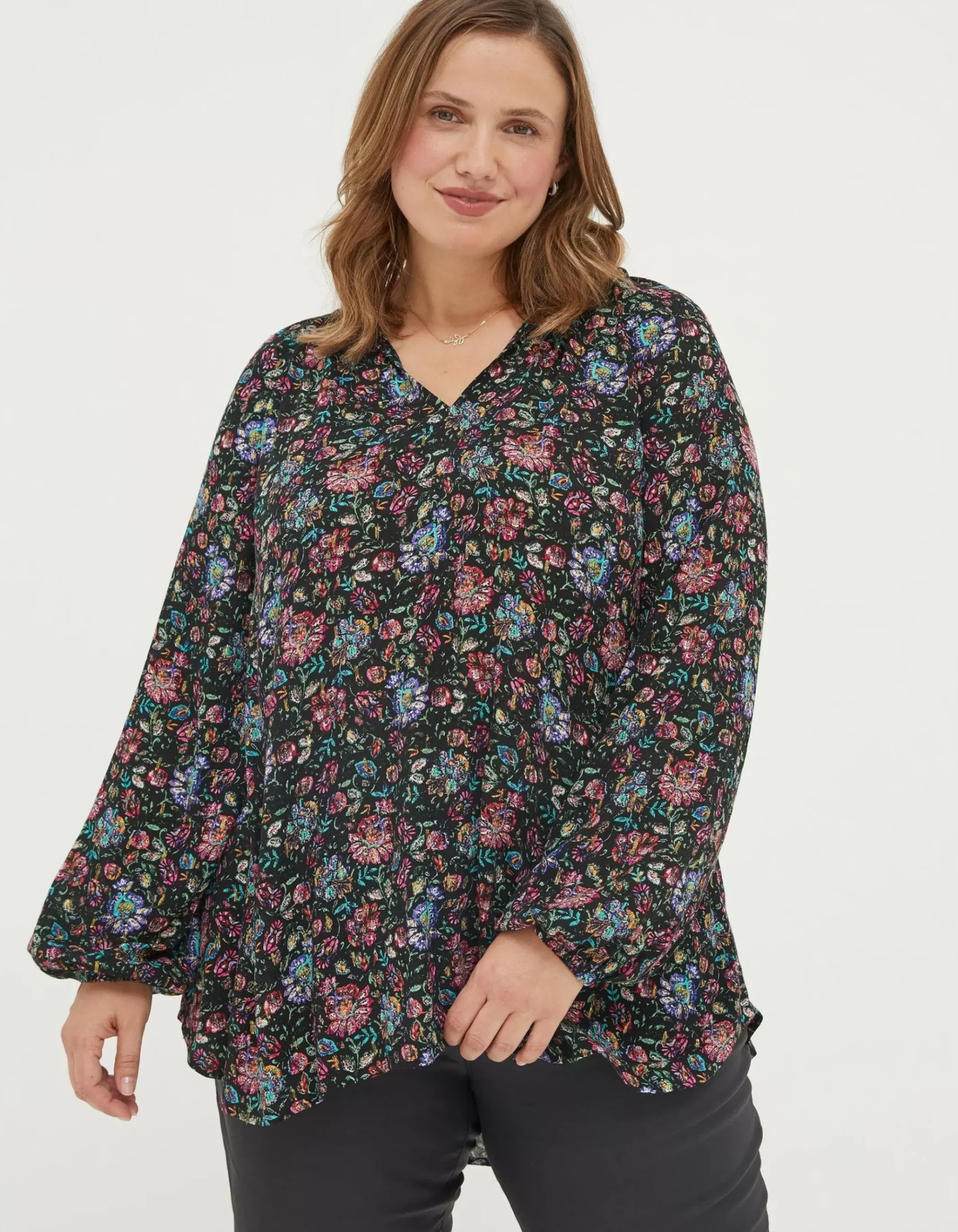 Faye Floral Tunic