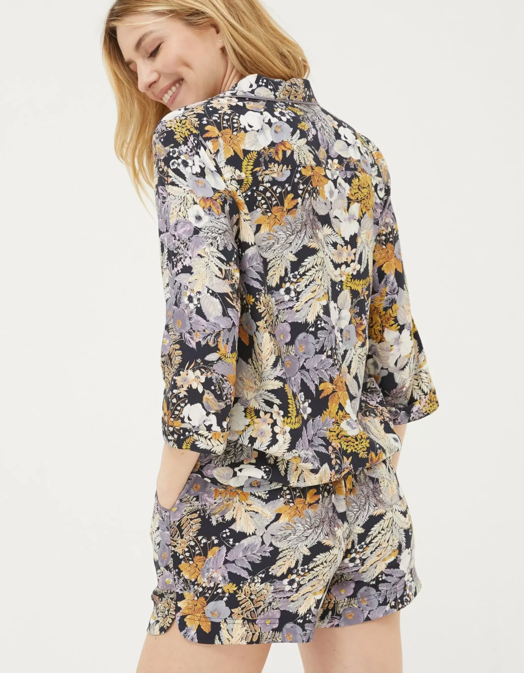 Fern Floral Short Pyjama Set