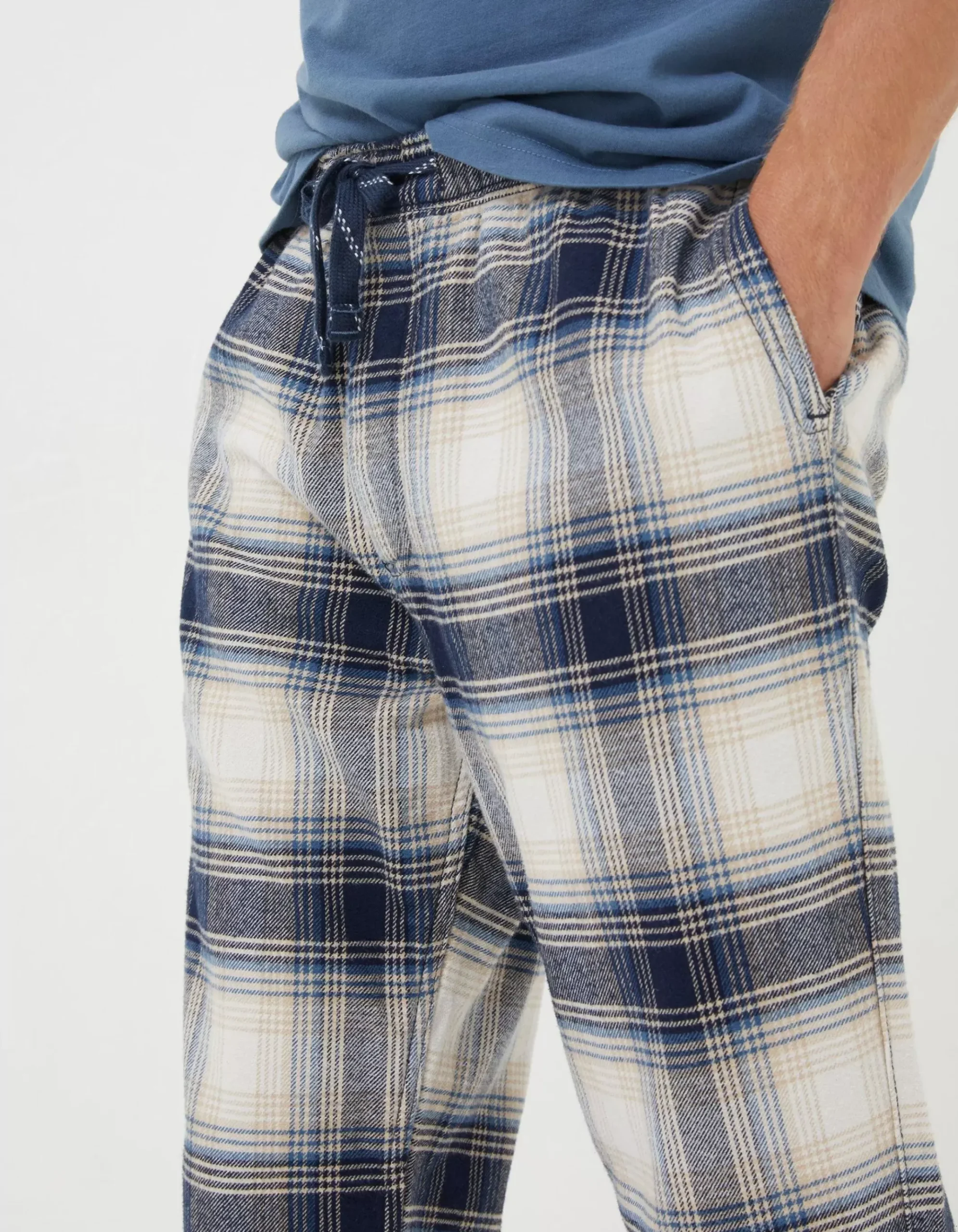 Fife Checked Pyjama Bottoms