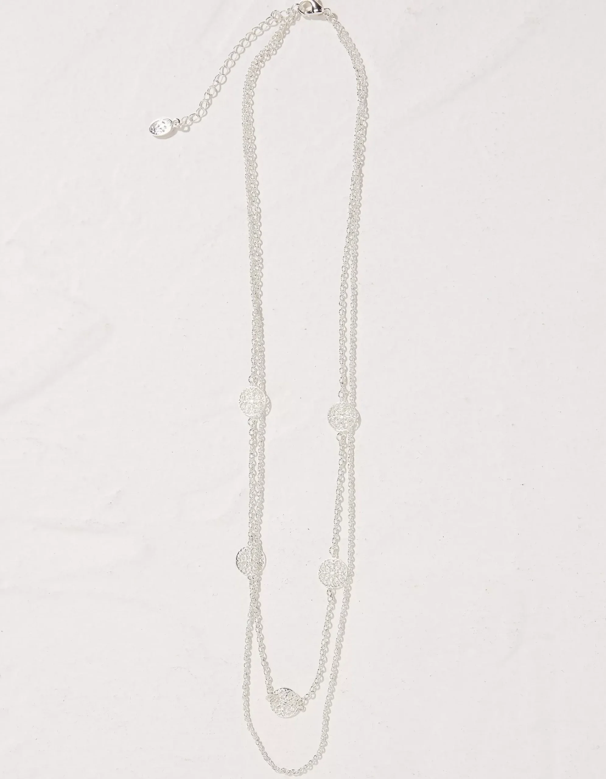 Filagree Disc Necklace