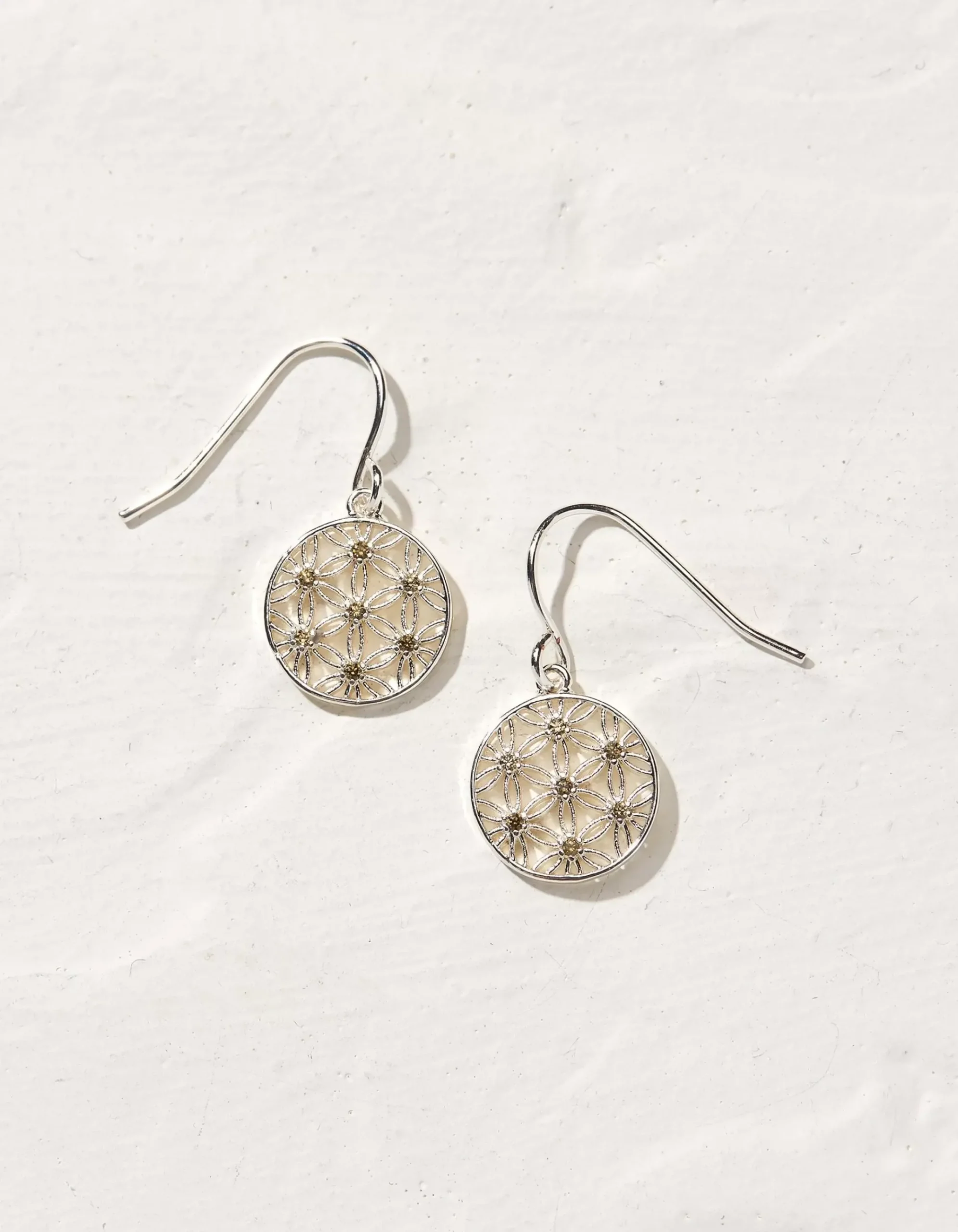 Filagree Drop Earrings