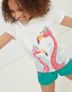 Flamingo Graphic T Shirt