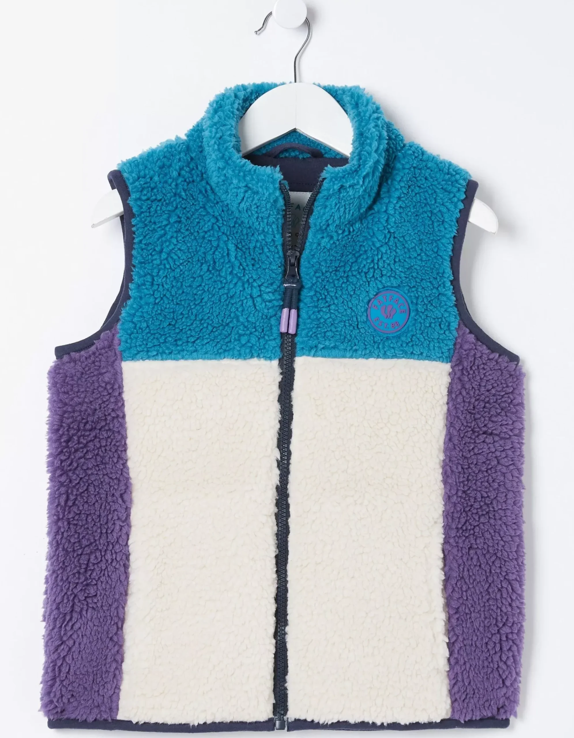 Fleece Colourblock Gilet