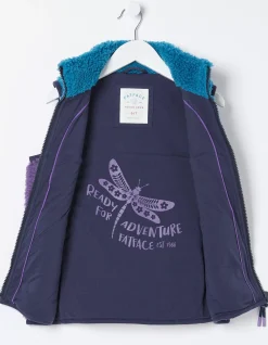 Fleece Colourblock Gilet