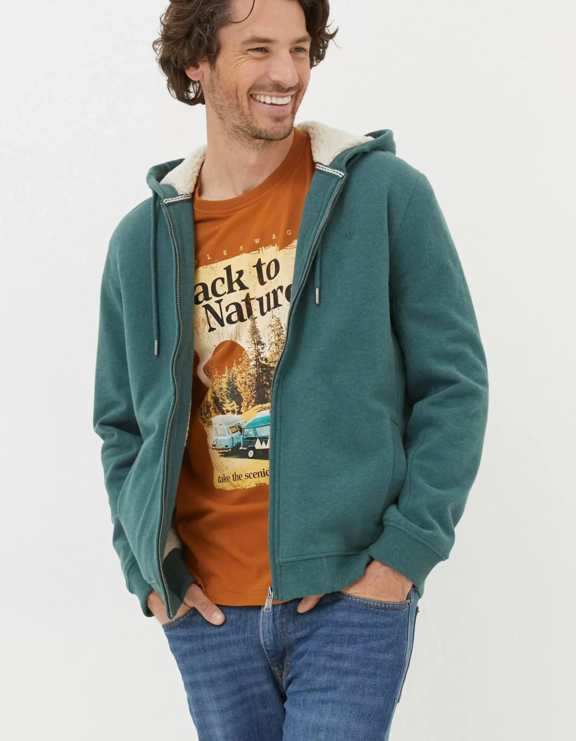Fleece Lined Hoodie