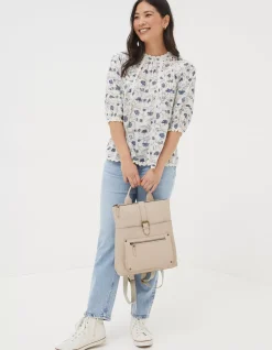 Flora Broderie Ditsy Blouse